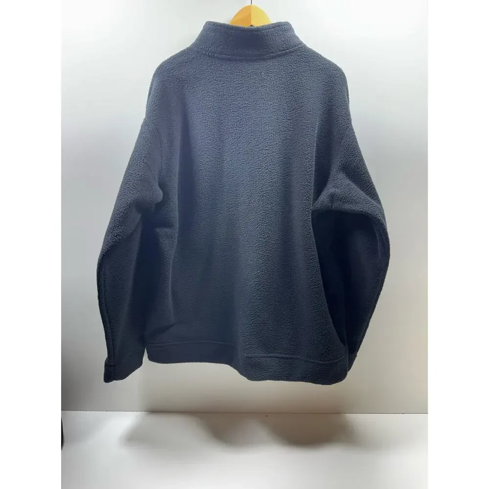 Orvis Men’s Fleece Full Zip Jacket Black Sz XL New Polyester Outdoor Gorpcore